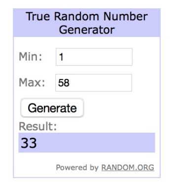 Random number